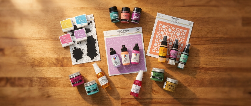 Mixed Media Color Kits for Scrapbooking, Card Making and Paper Crafting